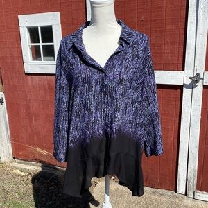 4/$20 simply Vera by Vera wang blouse